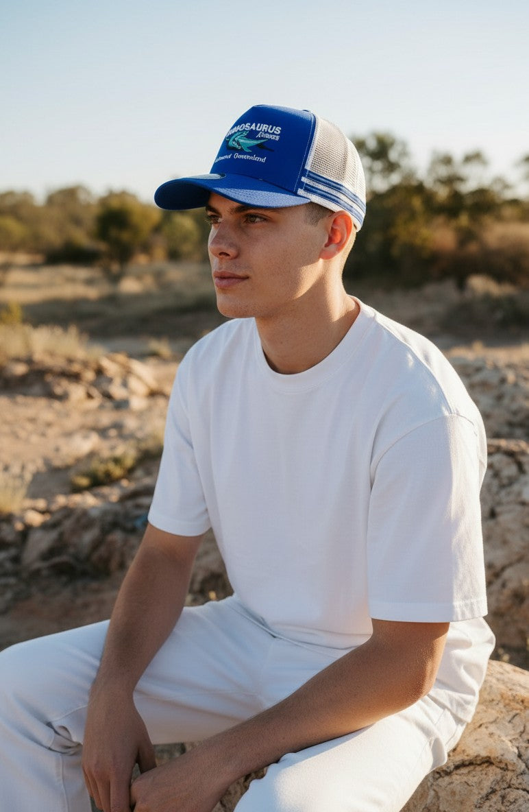 Truckers Cap - Kronosaurus Korner (Blue)