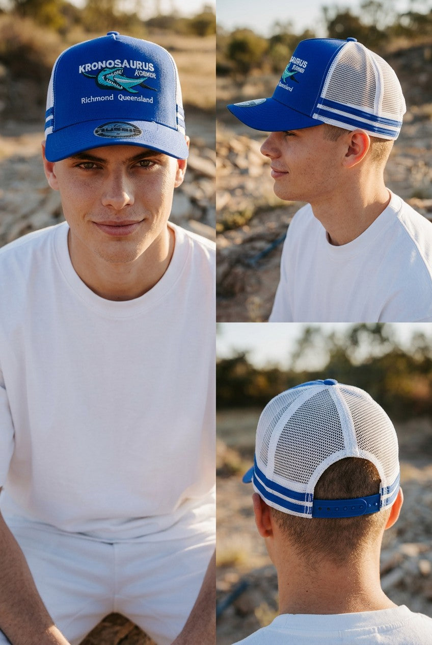 Truckers Cap - Kronosaurus Korner (Blue)