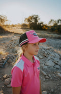 Truckers Cap - Kronosaurus Korner (Pink/Black)