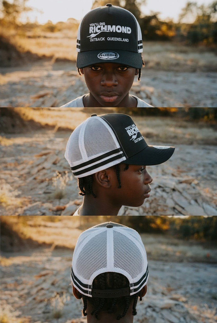 Truckers Cap - You'll Dig Richmond (Black)