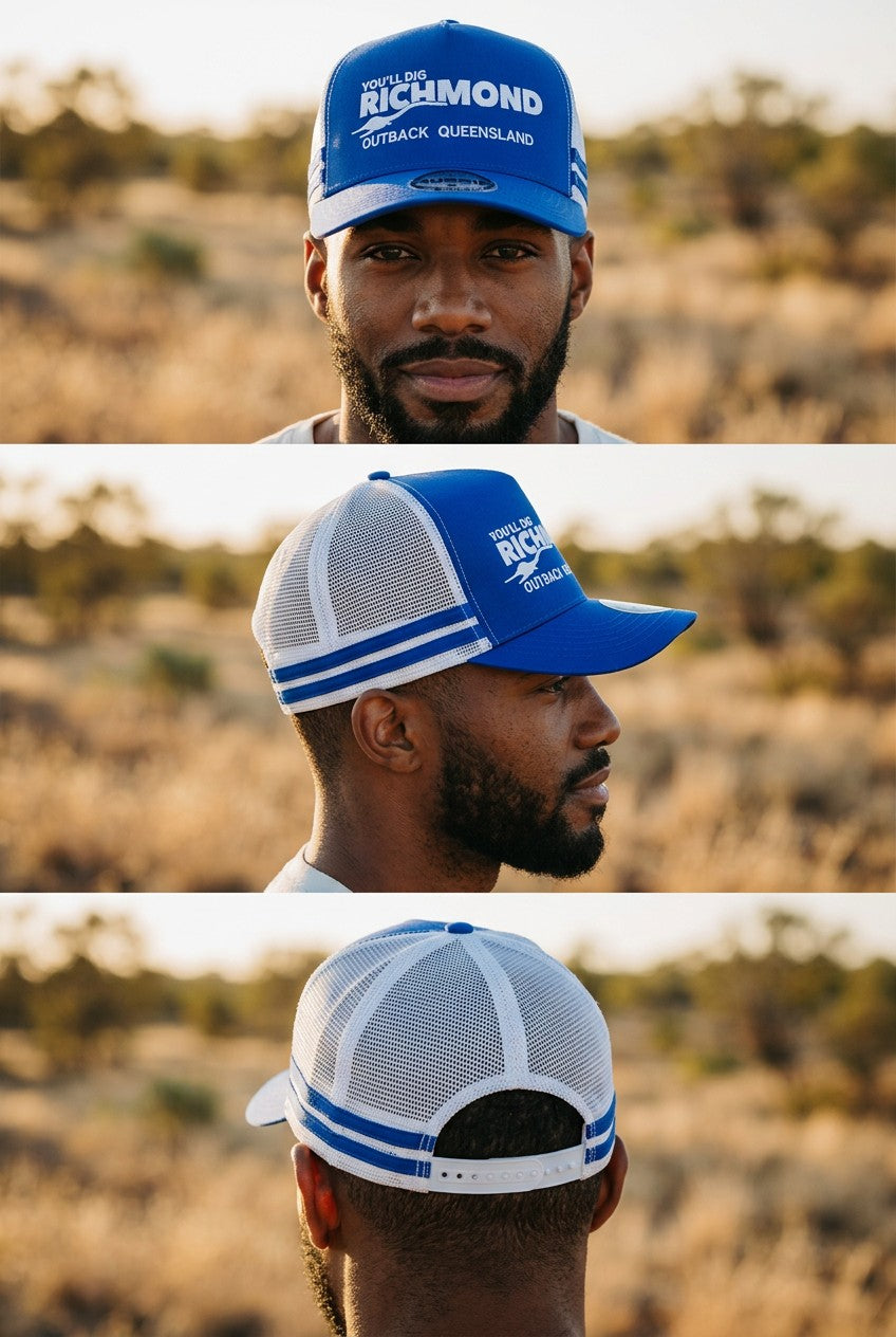 Truckers Cap - You'll Dig Richmond (Blue)
