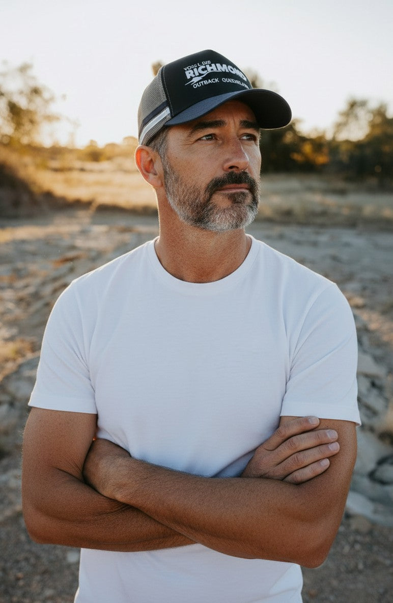 Truckers Cap - You'll Dig Richmond (Navy/Grey)