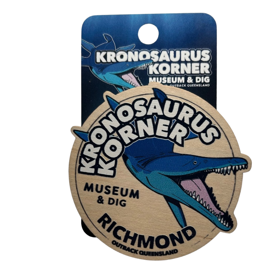 Artist Series Magnet - Kronosaurus Korner (Round)