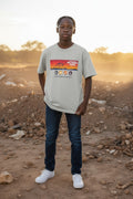 Kids T-Shirt - Australia's Dinosaur Trail (Bone)