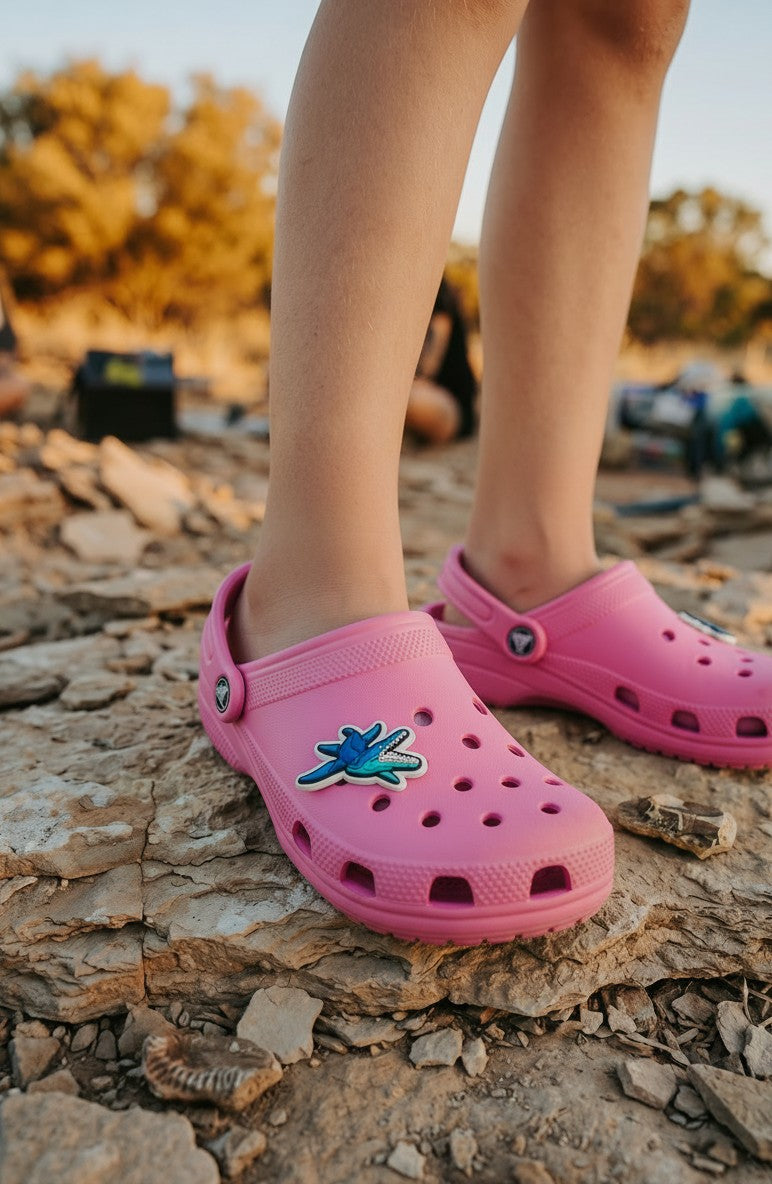 Kronosaurus Shoe Charm